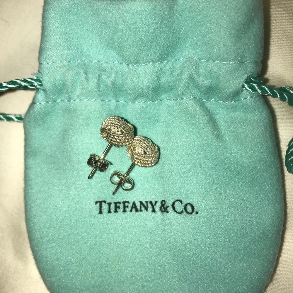 Tiffany Twist Knot Earrings